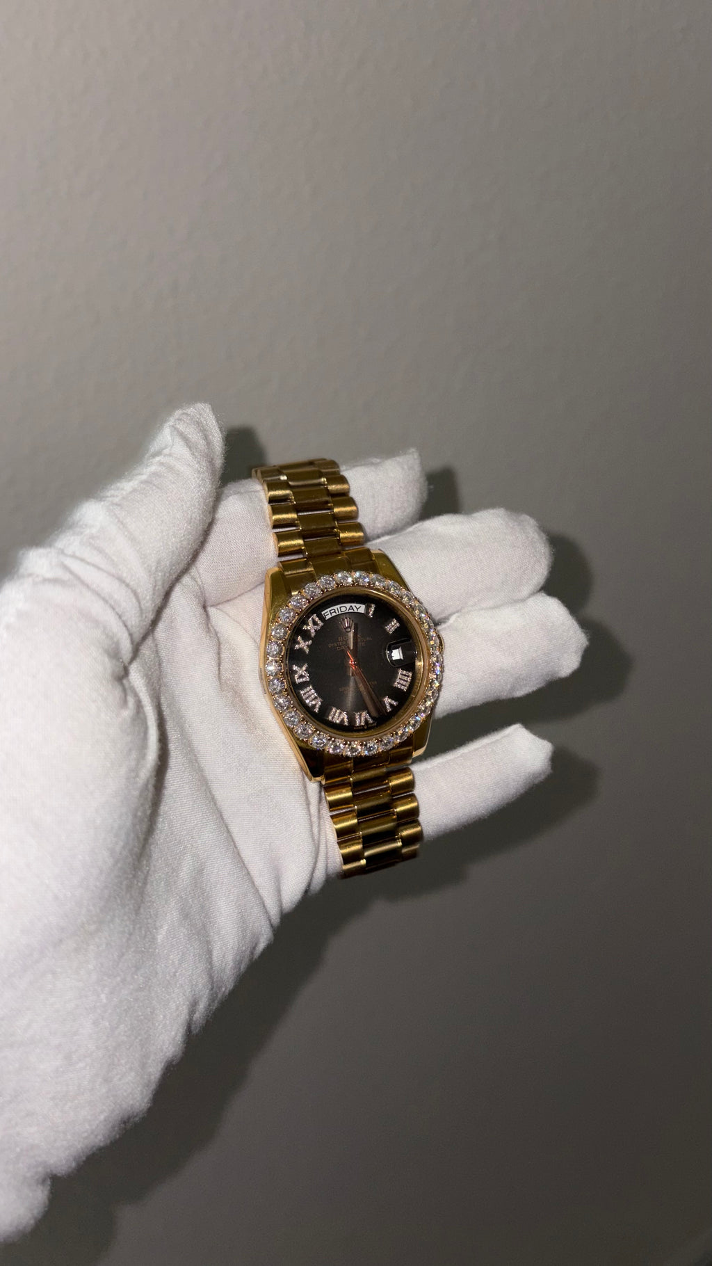 Iced Bezel Rol3x DayDate