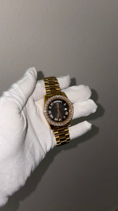 Iced Bezel Rol3x DayDate